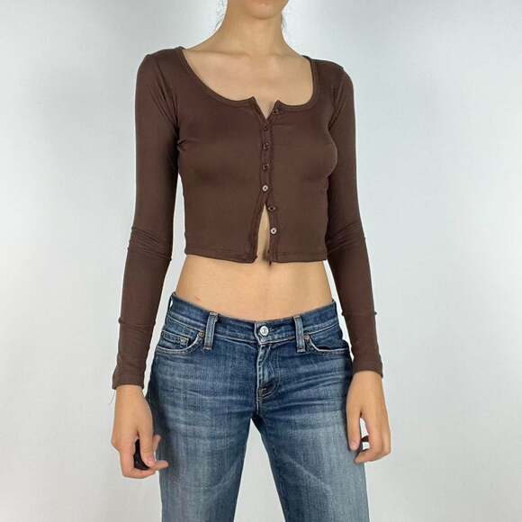 Sweaters - Women's Brown Jumper